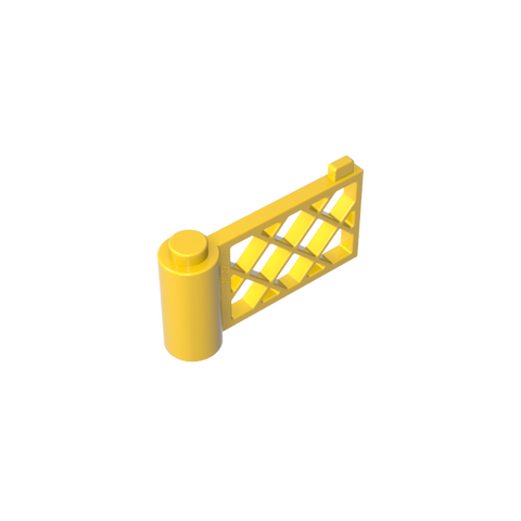 Gobricks,Fence Gate 1 x 4 x 2,3186