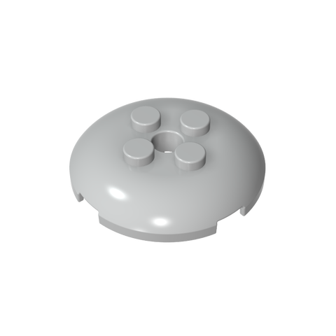Gobricks,Dish 4 x 4 with 4 Studs,65138