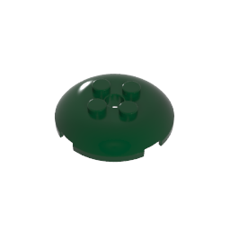 Gobricks,Dish 4 x 4 with 4 Studs,65138