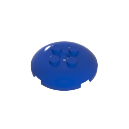 Gobricks,Dish 4 x 4 with 4 Studs,65138