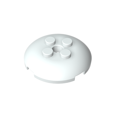 Gobricks,Dish 4 x 4 with 4 Studs,65138