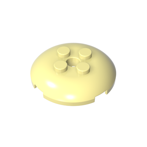 Gobricks,Dish 4 x 4 with 4 Studs,65138
