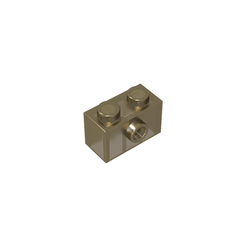 Gobricks,Brick Special 1 x 2 with 1 Center Stud on 1 Side,86876