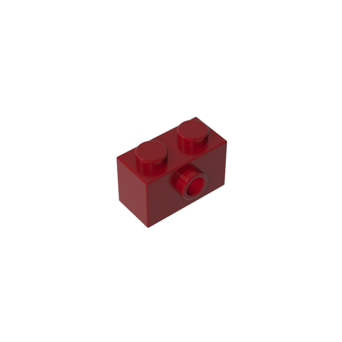 Gobricks,Brick Special 1 x 2 with 1 Center Stud on 1 Side,86876