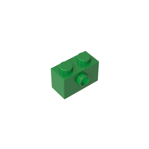 Gobricks,Brick Special 1 x 2 with 1 Center Stud on 1 Side,86876