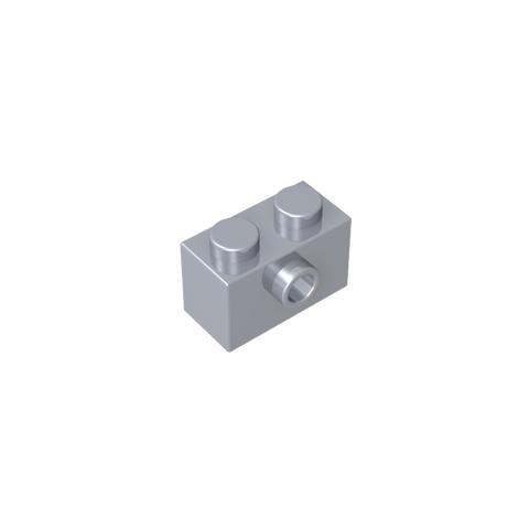 Gobricks,Brick Special 1 x 2 with 1 Center Stud on 1 Side,86876