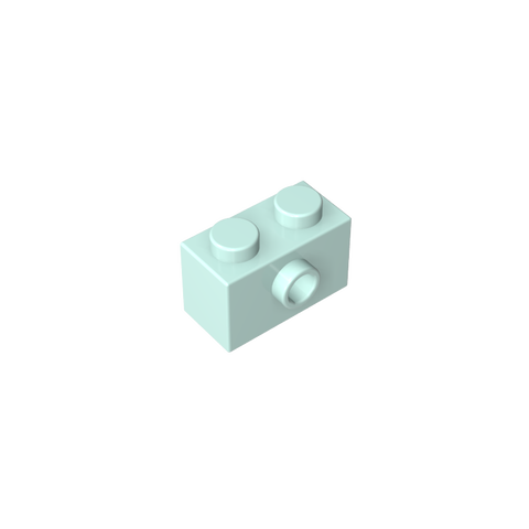 Gobricks,Brick Special 1 x 2 with 1 Center Stud on 1 Side,86876