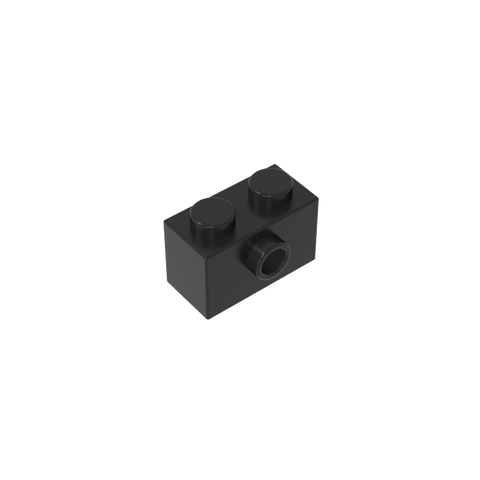 Gobricks,Brick Special 1 x 2 with 1 Center Stud on 1 Side,86876