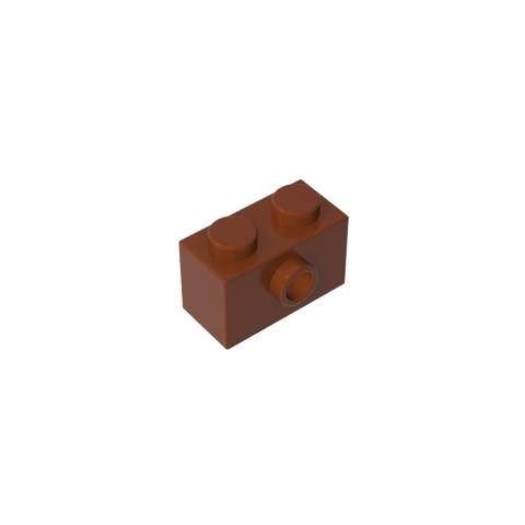 Gobricks,Brick Special 1 x 2 with 1 Center Stud on 1 Side,86876
