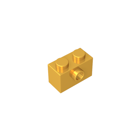 Gobricks,Brick Special 1 x 2 with 1 Center Stud on 1 Side,86876