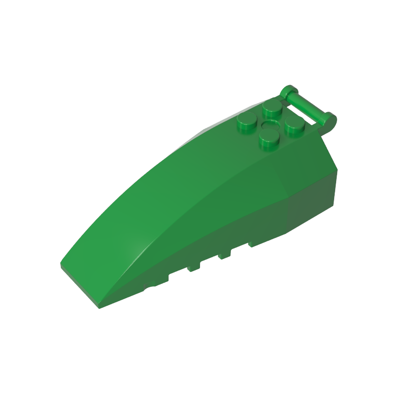 Gobricks,Windscreen 8 x 4 x 2 with 4 Studs and Handle,92579