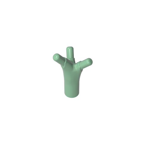 Gobricks,Bar 1L with 3 Sprouts/Prongs,68211