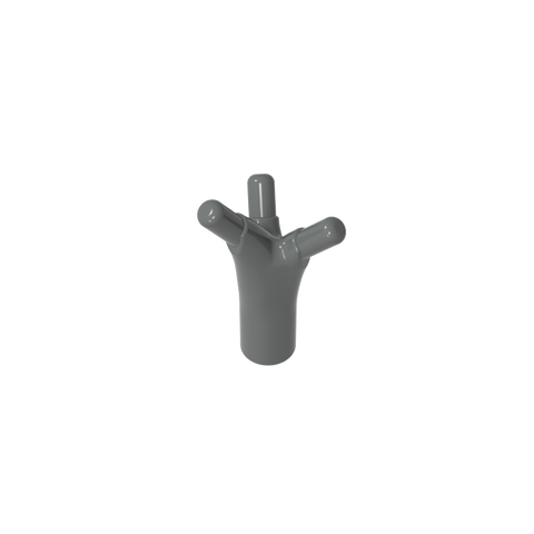 Gobricks,Bar 1L with 3 Sprouts/Prongs,68211