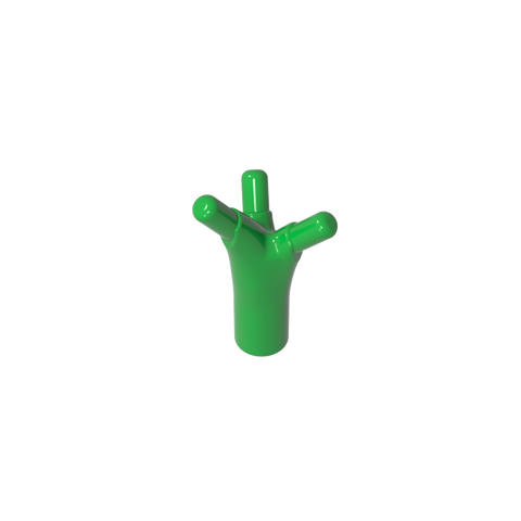 Gobricks,Bar 1L with 3 Sprouts/Prongs,68211