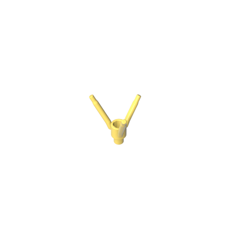 Gobricks,Plant, Flower Stem with Bottom Pin,24855