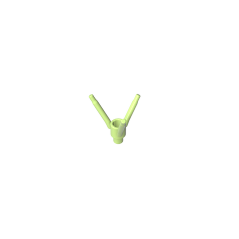 Gobricks,Plant, Flower Stem with Bottom Pin,24855
