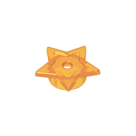 Gobricks,Star with Stud Holder,11609
