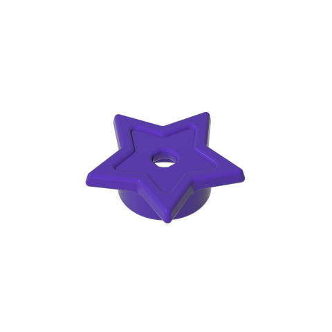 Gobricks,Star with Stud Holder,11609