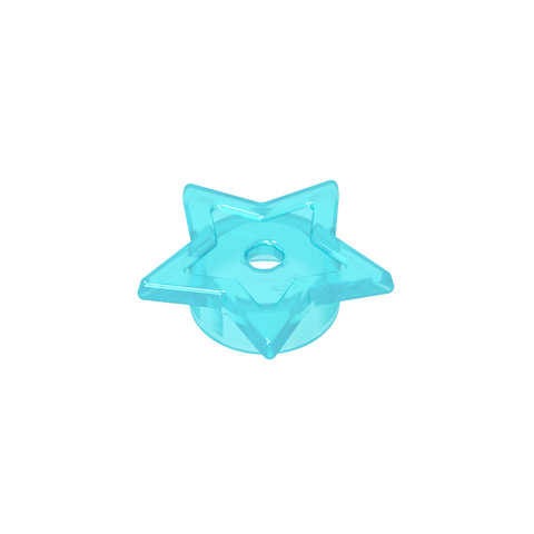 Gobricks,Star with Stud Holder,11609