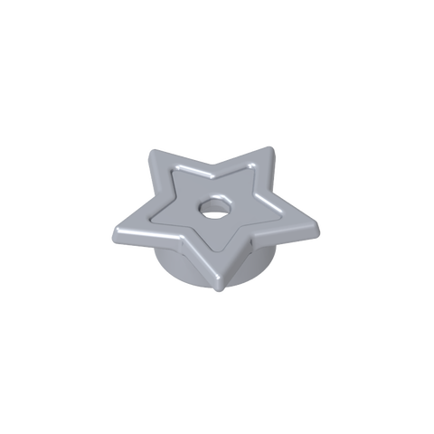 Gobricks,Star with Stud Holder,11609