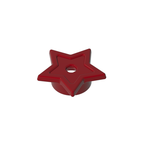 Gobricks,Star with Stud Holder,11609