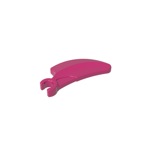 Gobricks,Creature Body Part, Barb Large (Claw, Talon) with Clip,16770