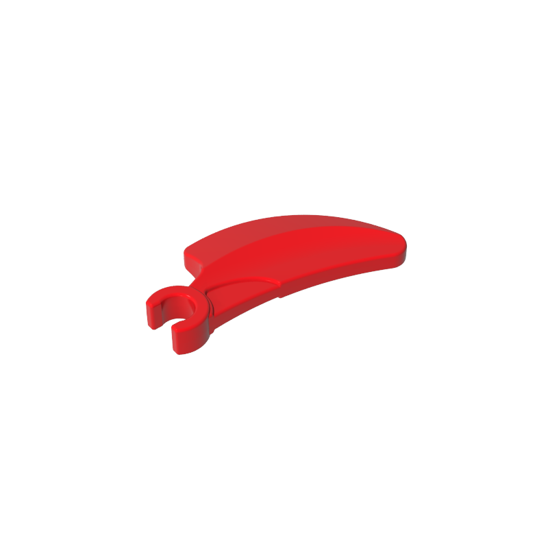 Gobricks,Creature Body Part, Barb Large (Claw, Talon) with Clip,16770