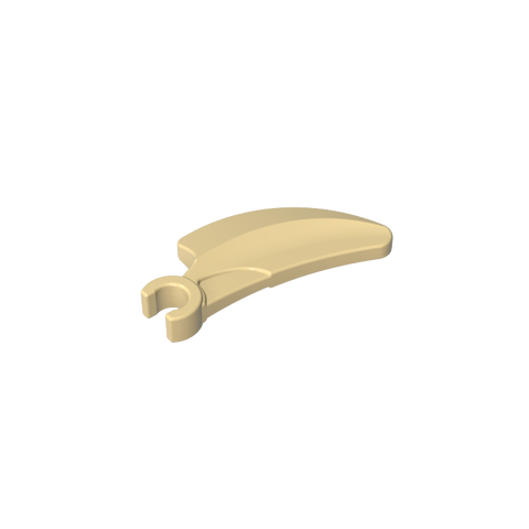 Gobricks,Creature Body Part, Barb Large (Claw, Talon) with Clip,16770