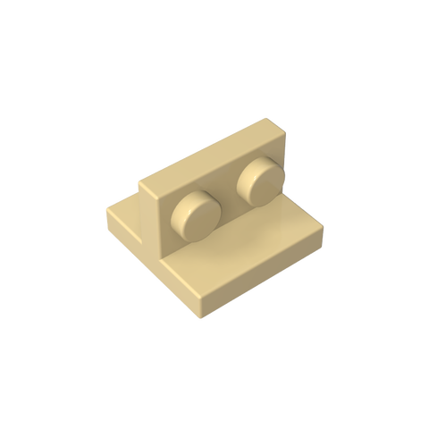 Gobricks,Bracket 2 x 2 with 1 x 2 Vertical Studs,41682