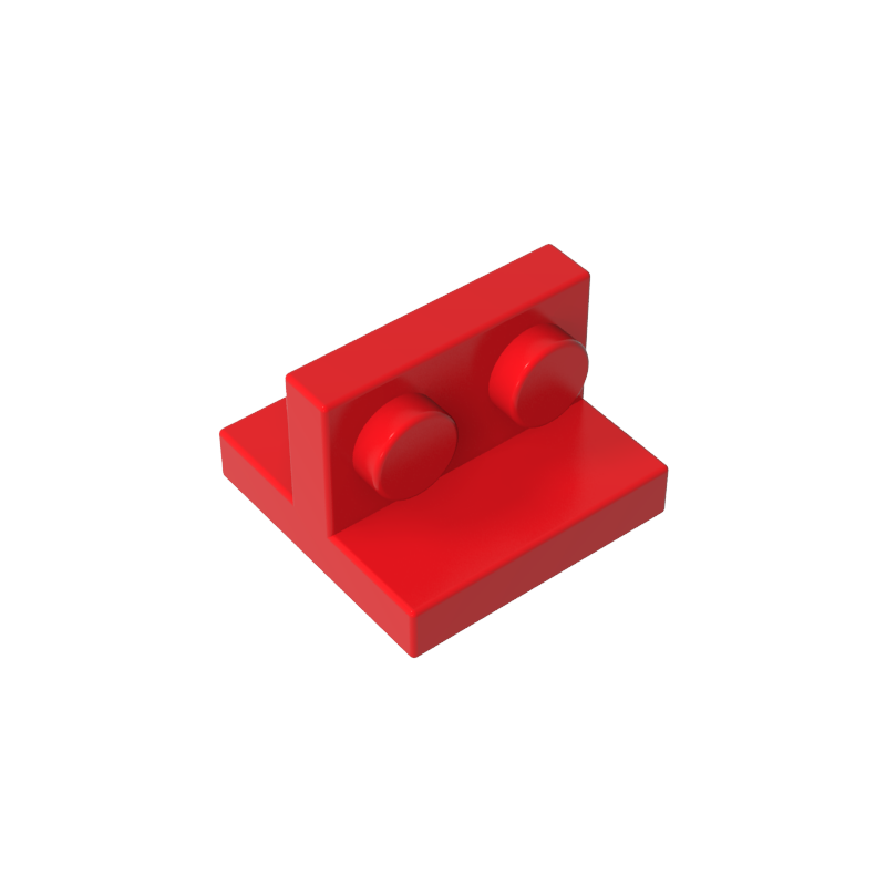 Gobricks,Bracket 2 x 2 with 1 x 2 Vertical Studs,41682