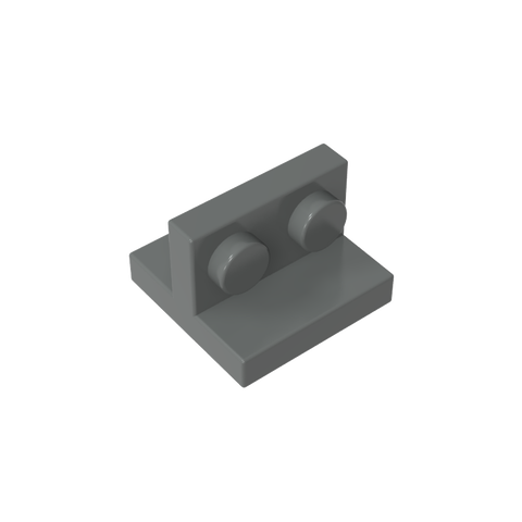 Gobricks,Bracket 2 x 2 with 1 x 2 Vertical Studs,41682