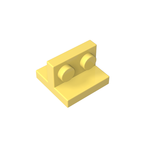 Gobricks,Bracket 2 x 2 with 1 x 2 Vertical Studs,41682