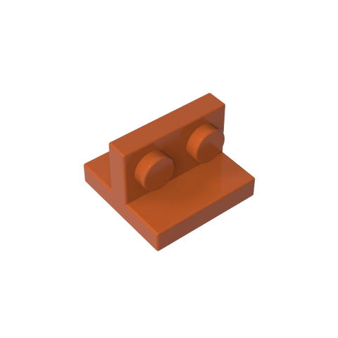 Gobricks,Bracket 2 x 2 with 1 x 2 Vertical Studs,41682