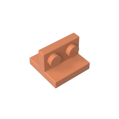 Gobricks,Bracket 2 x 2 with 1 x 2 Vertical Studs,41682