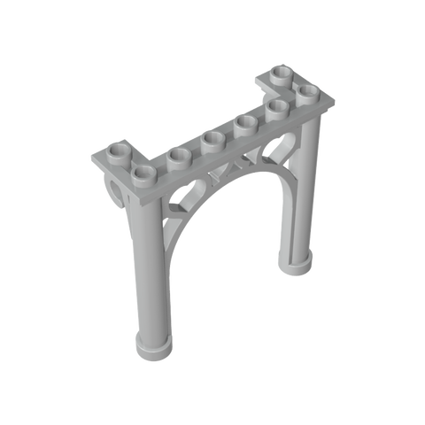 Gobricks,Brick, Arch 2 x 6 x 5 Ornamented,2145
