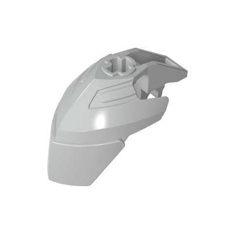 Gobricks,Large Figure Helmet/ Visor with Clip,11269