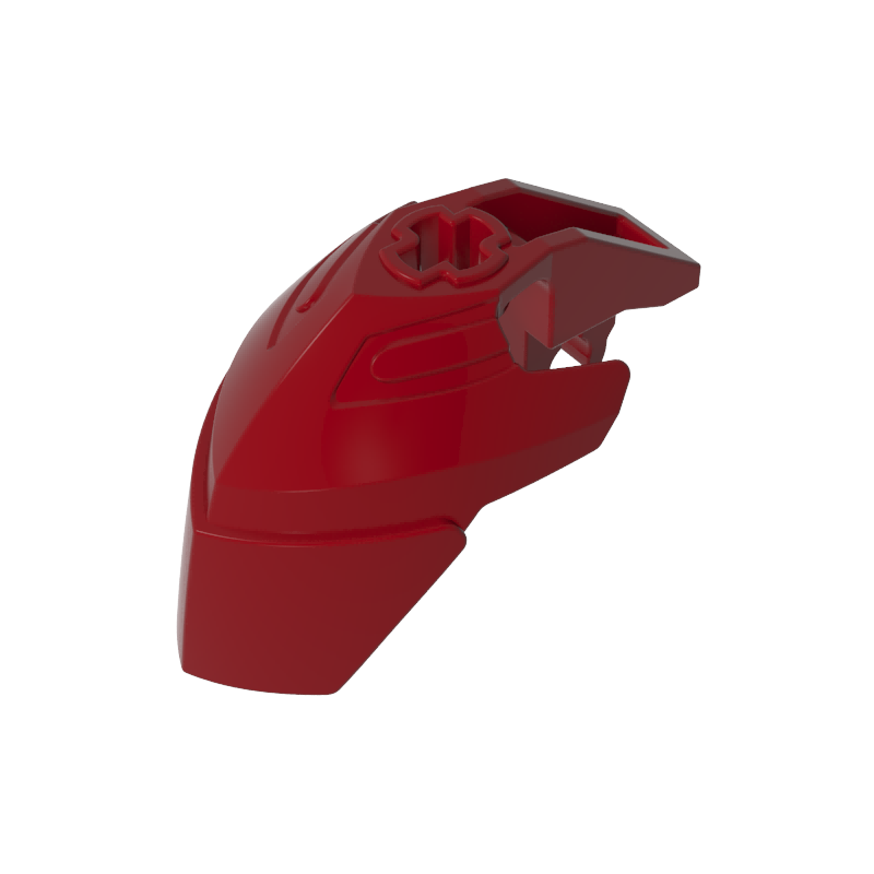 Gobricks,Large Figure Helmet/ Visor with Clip,11269