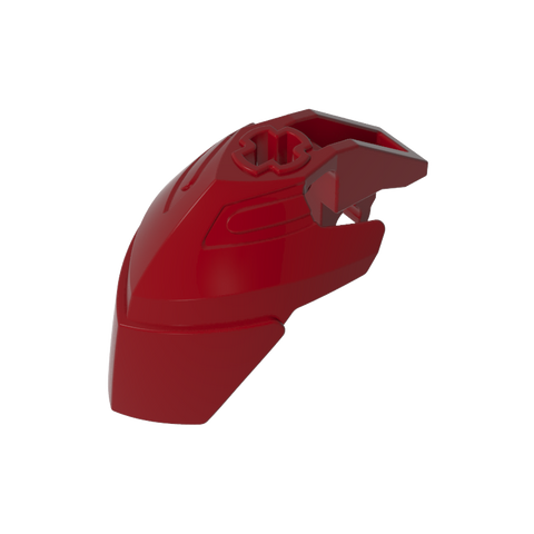 Gobricks,Large Figure Helmet/ Visor with Clip,11269