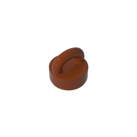 Gobricks,Tile Round 1 x 1 Special with Clip-Bar,77813