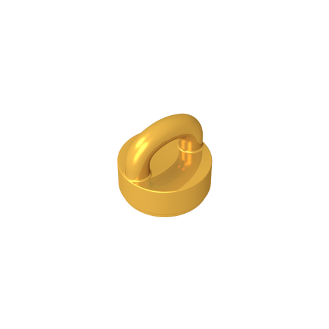Gobricks,Tile Round 1 x 1 Special with Clip-Bar,77813