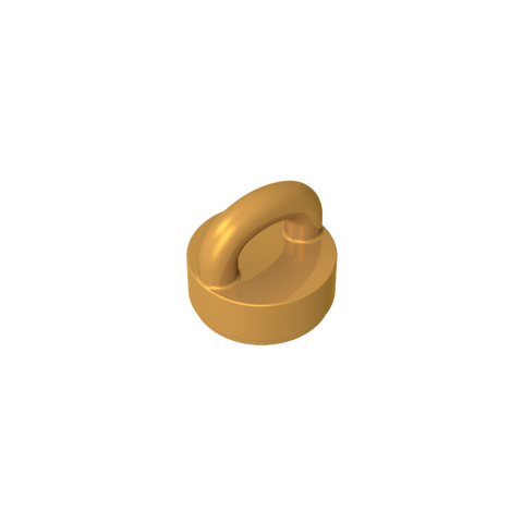 Gobricks,Tile Round 1 x 1 Special with Clip-Bar,77813