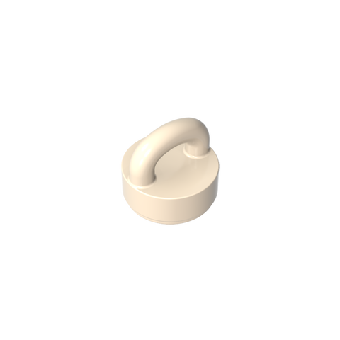 Gobricks,Tile Round 1 x 1 Special with Clip-Bar,77813