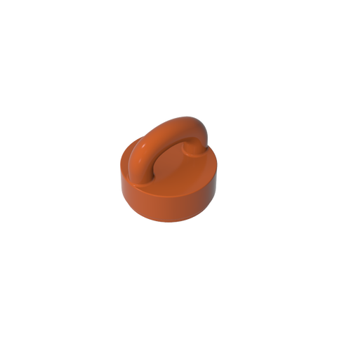 Gobricks,Tile Round 1 x 1 Special with Clip-Bar,77813