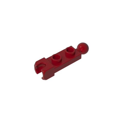 Gobricks,Plate Special 1 x 2 with 5.9mm End Cup and Towball,14419