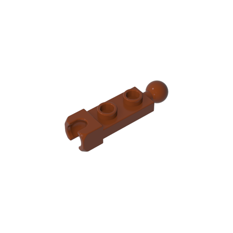 Gobricks,Plate Special 1 x 2 with 5.9mm End Cup and Towball,14419