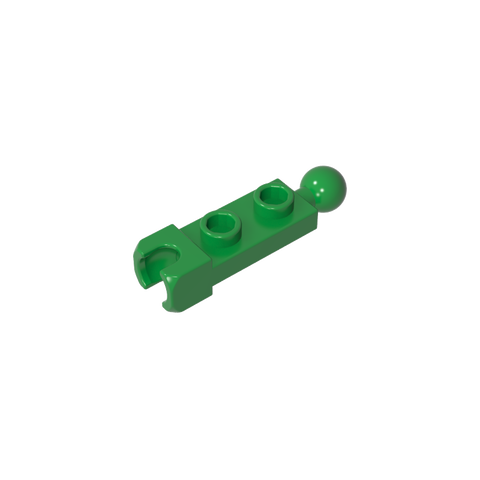 Gobricks,Plate Special 1 x 2 with 5.9mm End Cup and Towball,14419