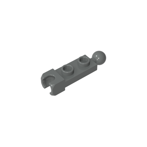 Gobricks,Plate Special 1 x 2 with 5.9mm End Cup and Towball,14419