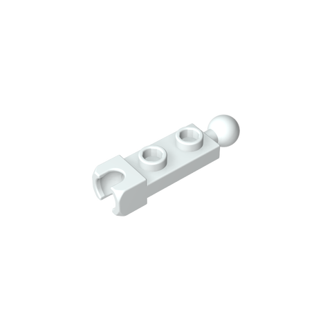 Gobricks,Plate Special 1 x 2 with 5.9mm End Cup and Towball,14419