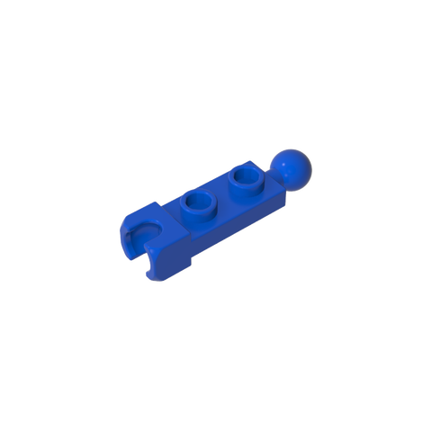 Gobricks,Plate Special 1 x 2 with 5.9mm End Cup and Towball,14419