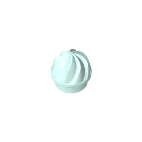 Gobricks,Plate Round 1 x 1 Swirled Top,15470